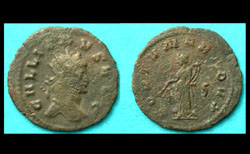 Gallienus, Fortuna Redux reverse!